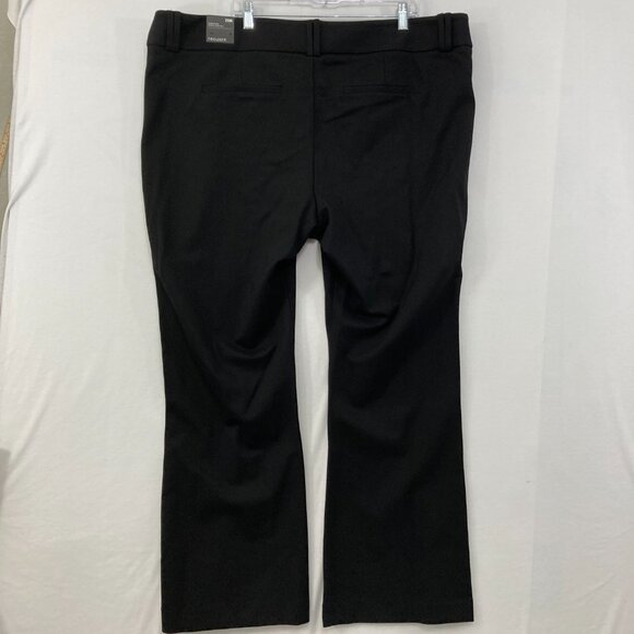 New Studio Torrid size 26R Black Signature Ponte Stretch Trouser Office Career - Picture 7 of 9
